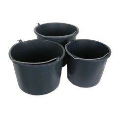 GUMÍROZOTT MŰANYAG VÖDÖR - 16L / 218X335X282MM