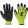 PALAWA nylon latex mártott kesztyű 11