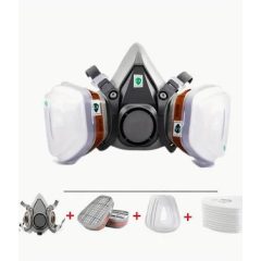 3M 6200 CSERÉLHETŐ BETÉTES FÉL-ÁLARC, KÖZEPES MÉRET