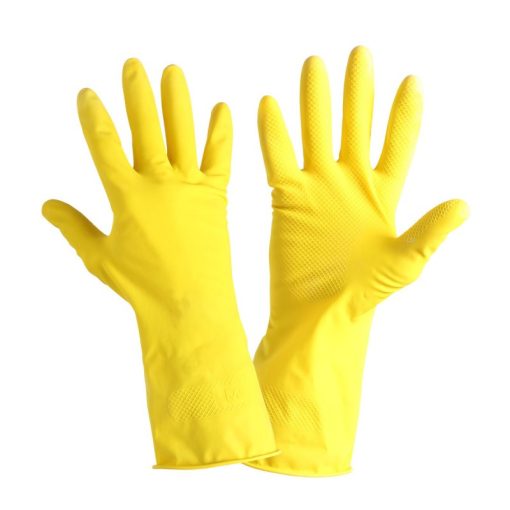 HÁZTARTÁSI LATEX KESZTYŰ - 10