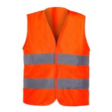 LÁTHATÓSÁGI MELLÉNY, GYEREK / NARANCSSÁRGA - S/4-6 ÉV