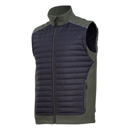 STEPPELT MELLÉNY / FEKETE-KHAKI - L