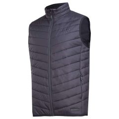 KÖNNYŰ STEPPELT MELLÉNY, ZSÁKOLHATÓ / FEKETE - 3XL